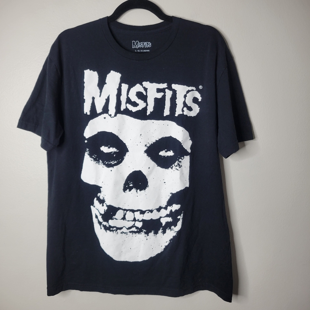 Misfits Black Graphic T-Shirt